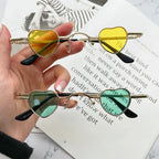 Love Retro Small Frame Eyes Glasses - Viexta