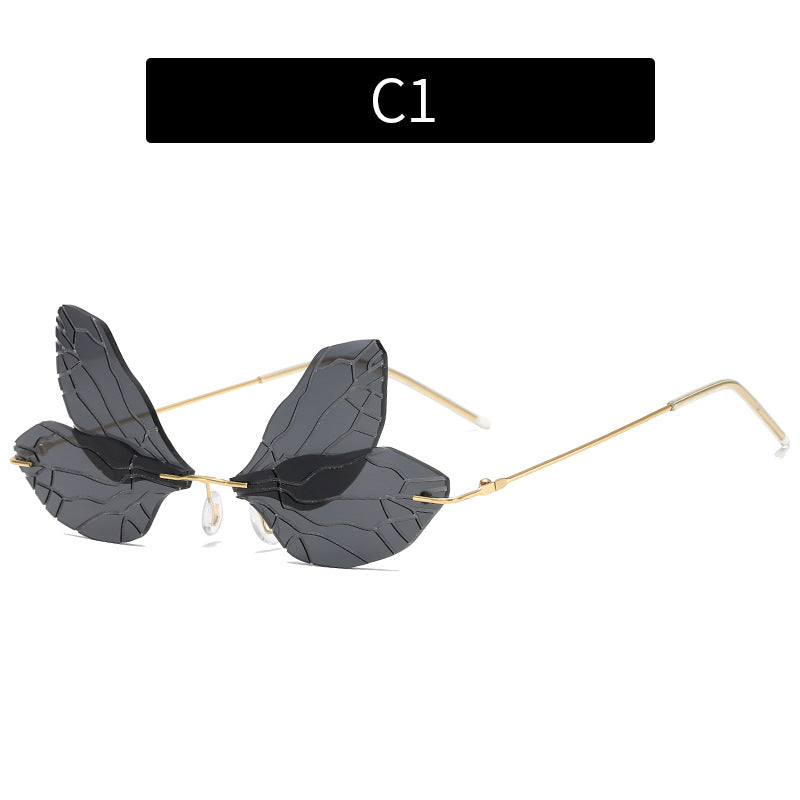 Wild Butterfly Street Shooting Sunglasses
