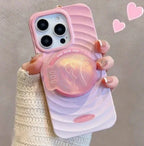 Personalized Gradient Ripple iPhone Cases - Viexta