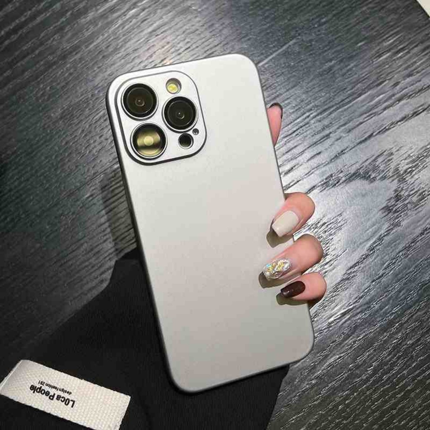 Solid Color Ultra-thin Frosted iPhone case