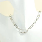 retro-personalized-design-screw-buckle-oval-pendant-necklace - Viexta
