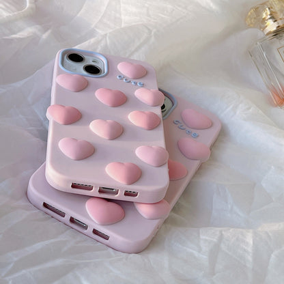 Girl Heart Soft iPhone Case