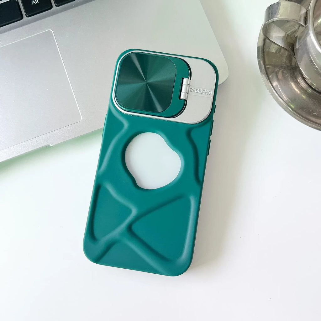 Lens Bracket Magnetic Sucker iPhone Case - Viexta
