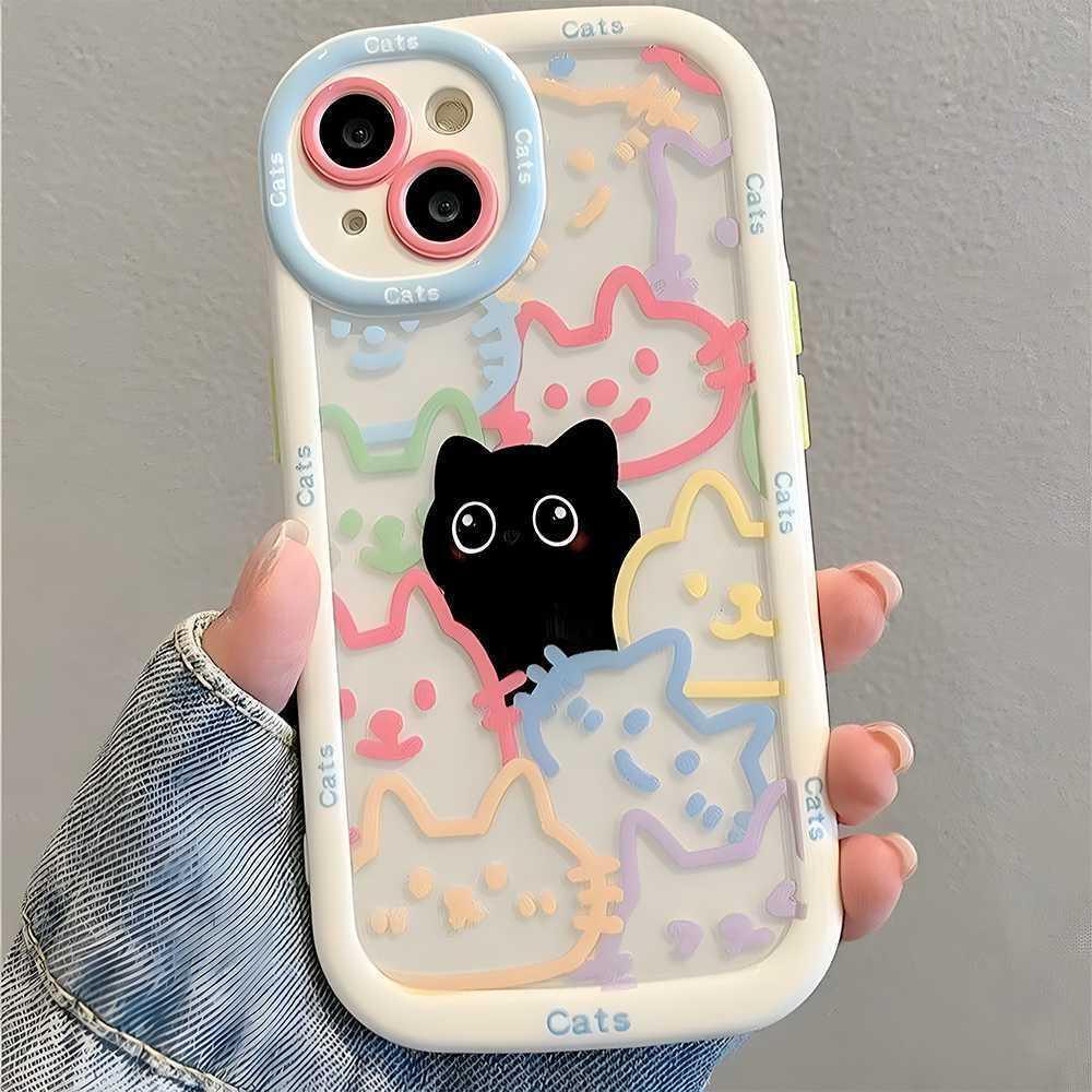 Color Cat Suitable iPhone Case - Viexta