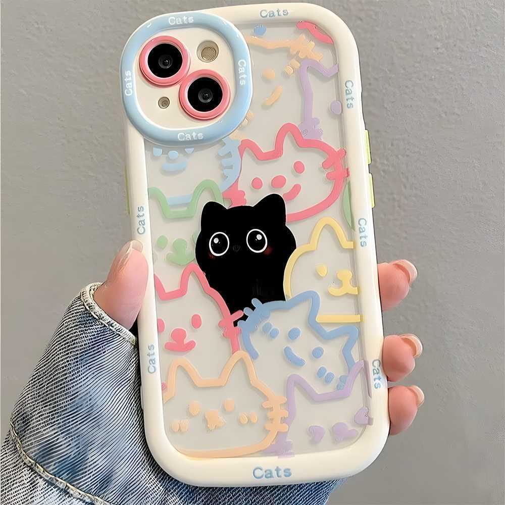 Color Cat Suitable iPhone Case