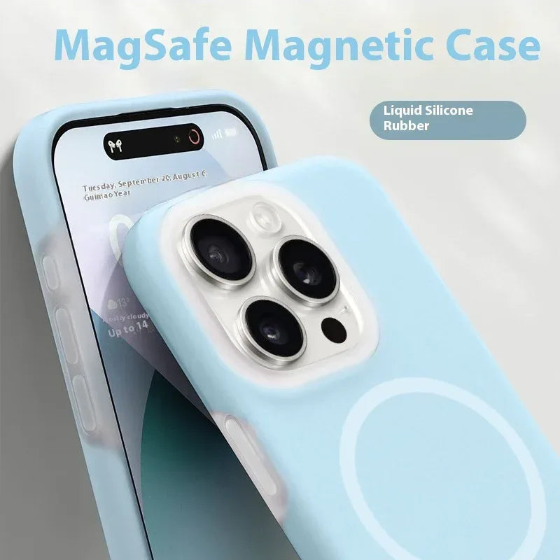 Jelly Liquid Magnetic Silica Gel iPhone Case - Viexta