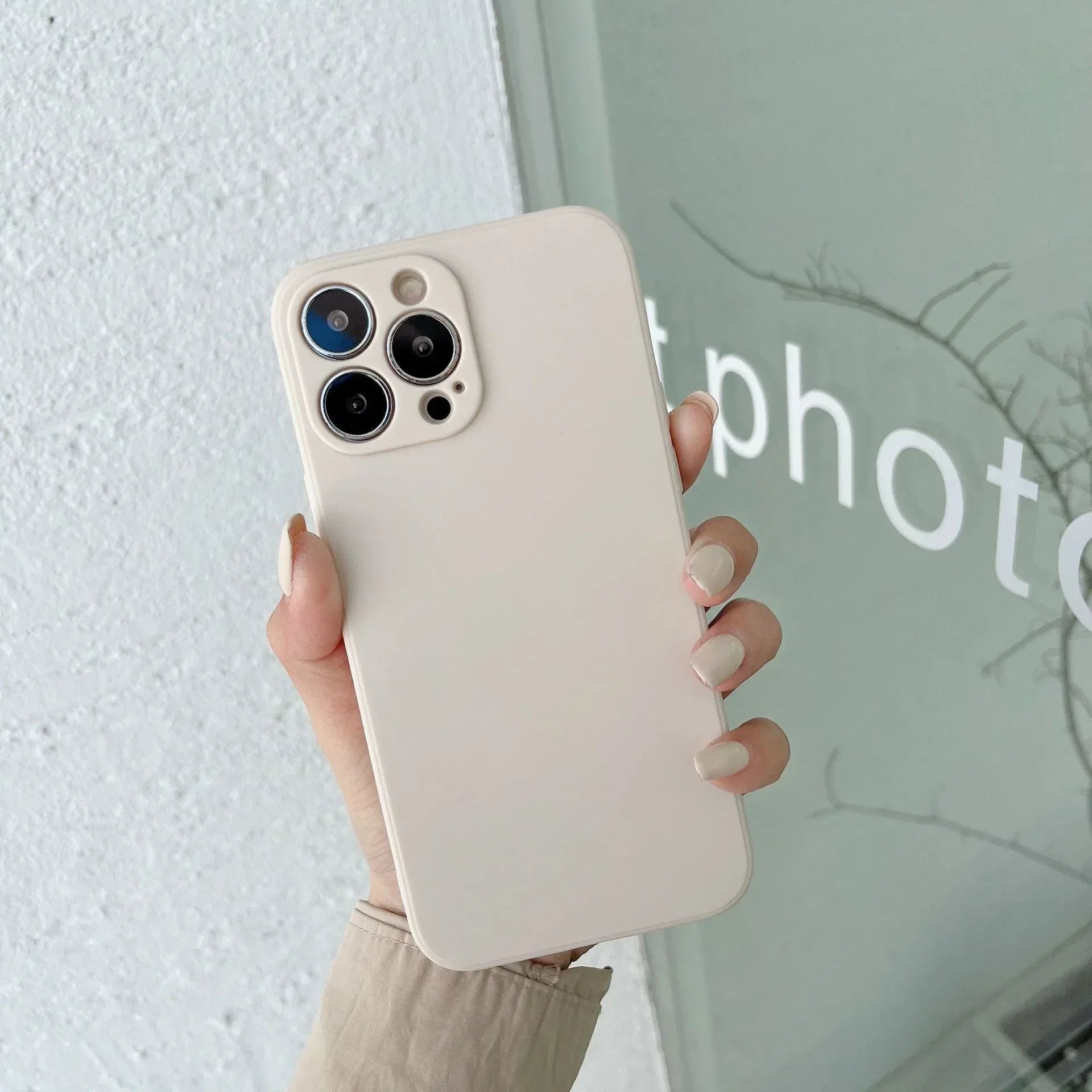 Frosted Straight Edge iPhone Case - Viexta
