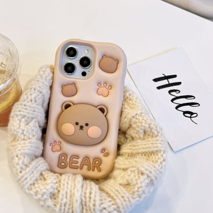 Silicone Bear iPhone Case