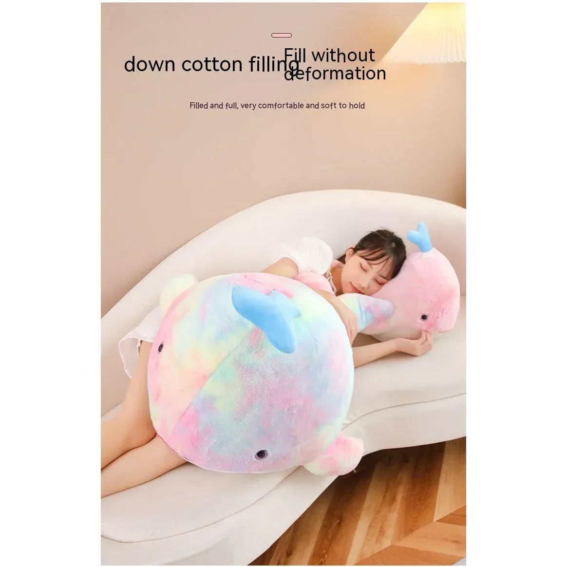 Plush Toy Oversized Sleeping Pillow Figurine Doll Sofa Cushion - Viexta
