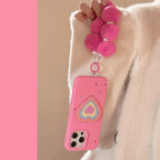 Colorful Heart Bracelet Soft Silicone iPhone Case - Viexta