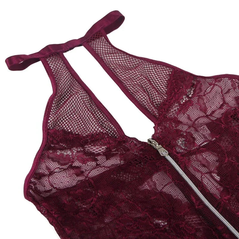 sexy-lingerie-female-womens-jumpsuit - Viexta