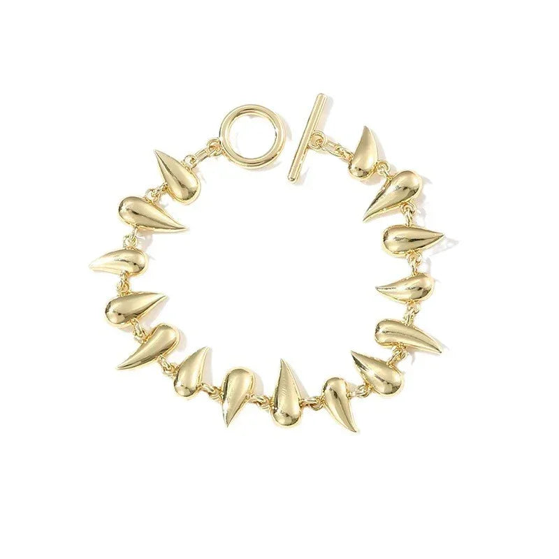 thorn-stitching-water-drop-pendant-bracelet - Viexta