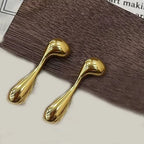 Musical Note Water Drop Ear Studs - Viexta