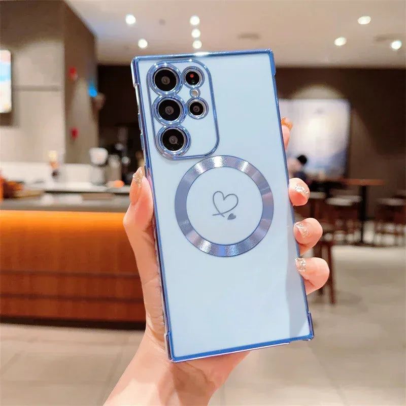 four-corner-drop-resistant-magnetic-samsung-phone-case - Viexta