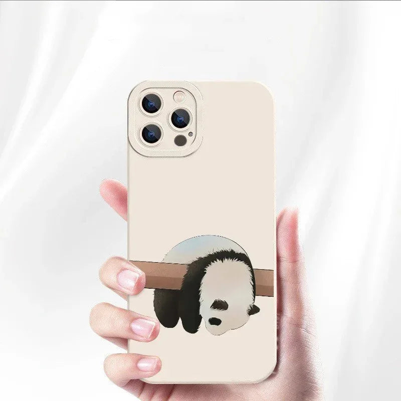 Panda Cute Cartoon iPhone Case - Viexta