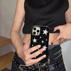 Niche Starry Sky Silicone iPhone Case