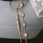 Sterling Silver Small Cube Sugar Bracelet For Women