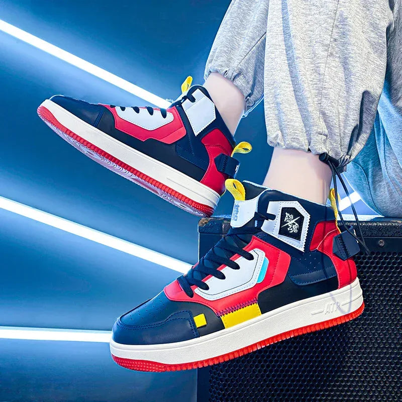 Sports High-top Sneakers - Viexta