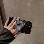 Butterfly Stand Silicone iPhone Case - Viexta
