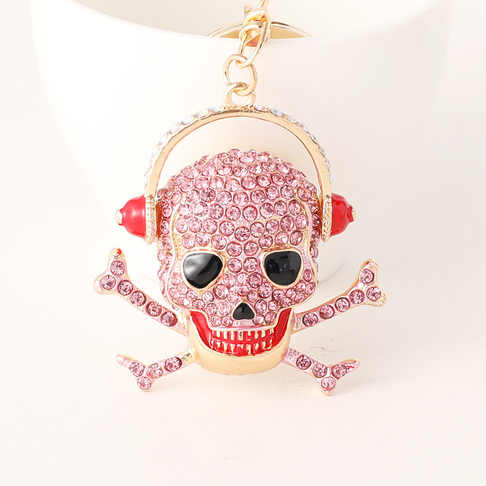 Versatile Skeleton Car Keychain Pendant