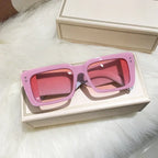 Rectangular Frame Sunglasses - Viexta