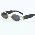 Retro Small Frame Sunglasses For Women - Viexta