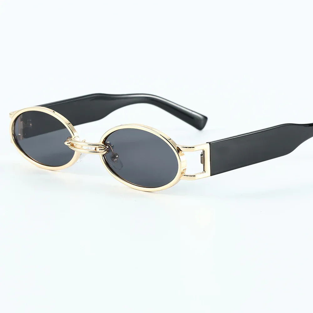 Retro Small Frame Sunglasses For Women - Viexta