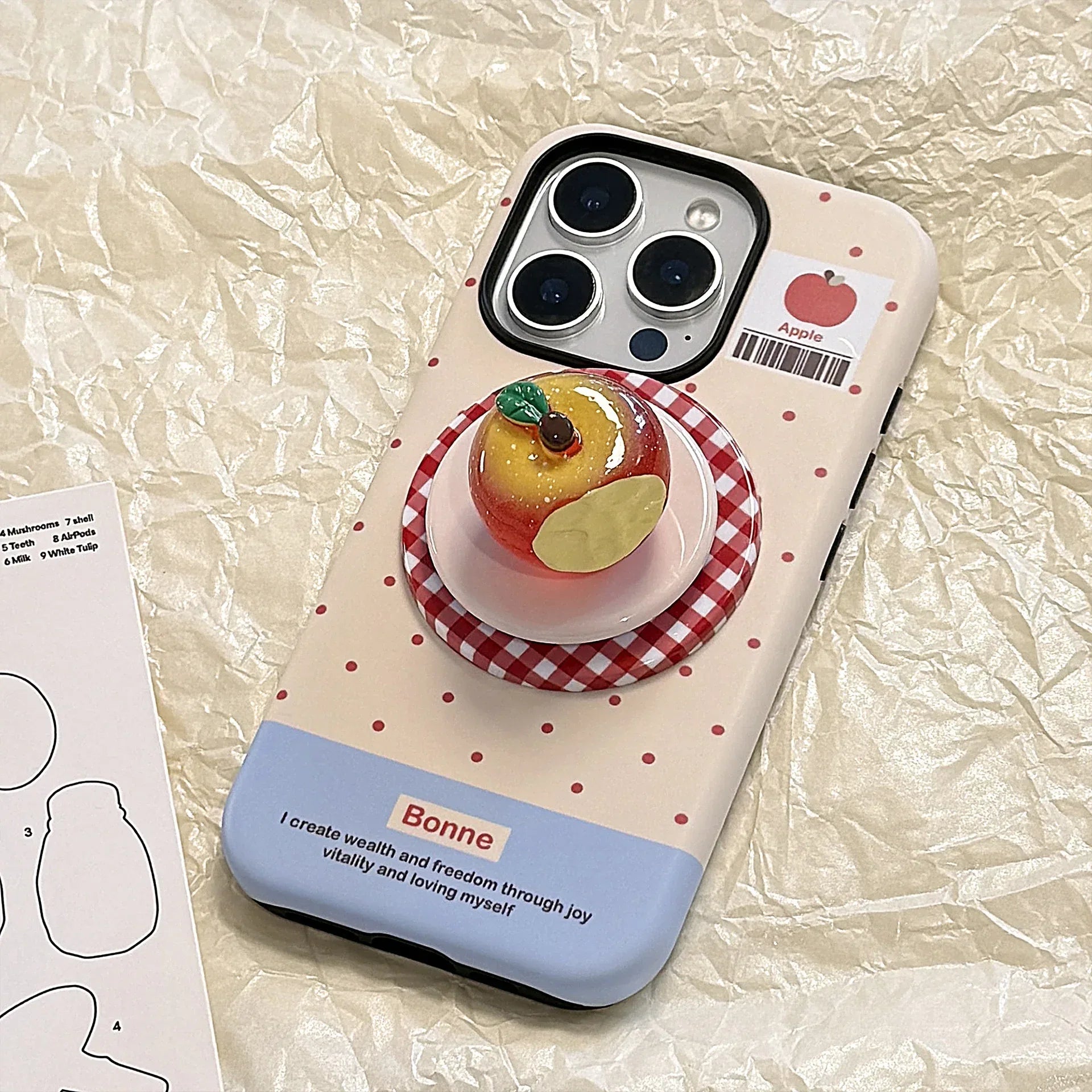 3D Luminous Magnetic Suction Stand iPhone Case - Viexta
