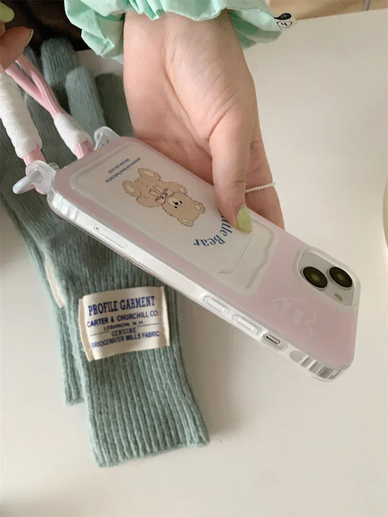 Card Holder Lanyard iPhone Case - Viexta
