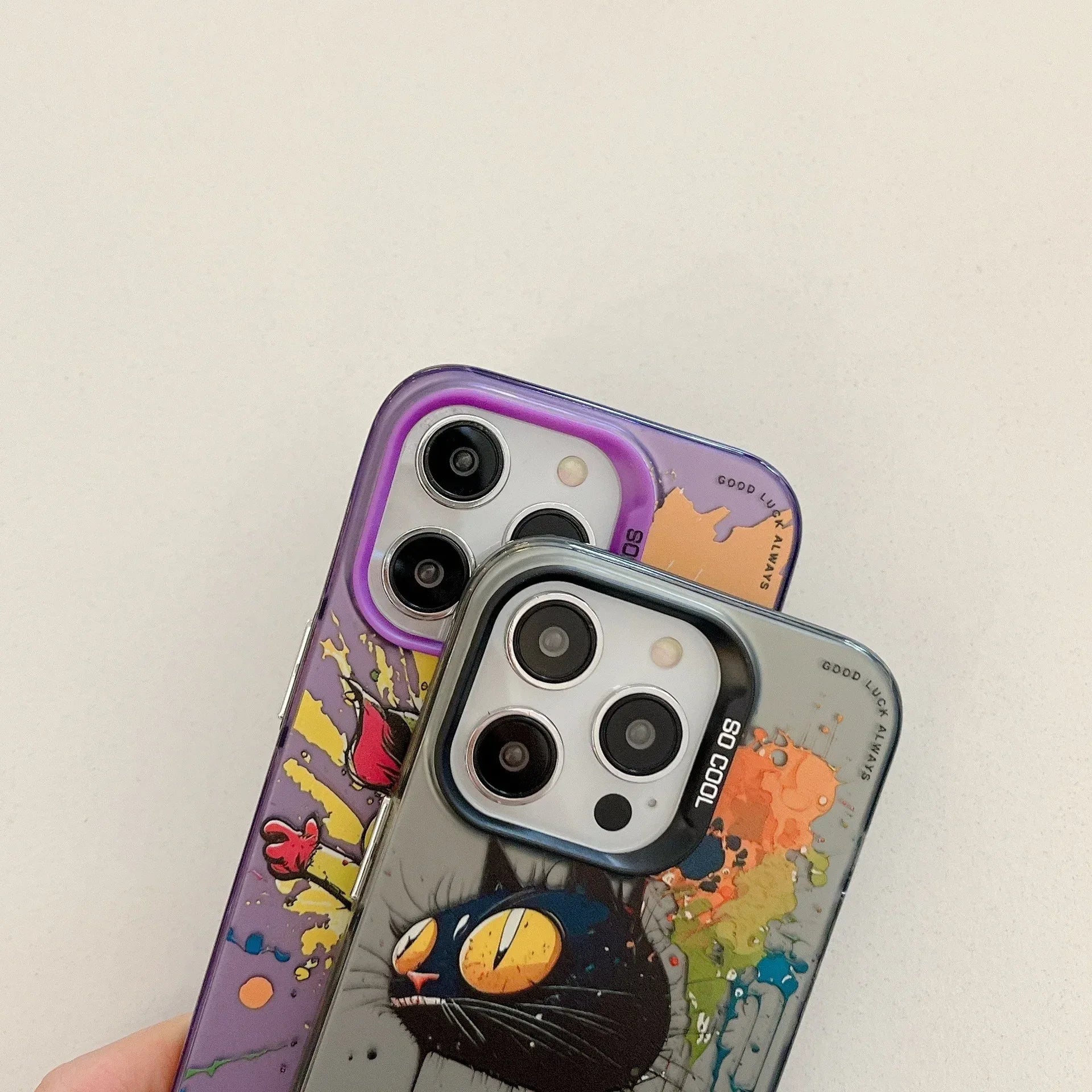 Silver Cat iPhone Case - Viexta