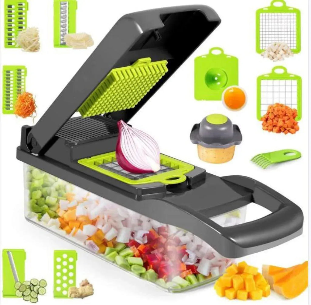 12 In 1 Manual Vegetable Chopper - Viexta
