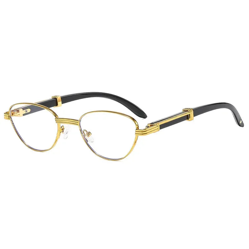 Women's Retro Oval Frame UV-proof Sunglasses - Viexta