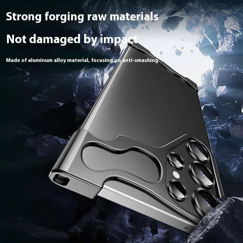 Metal Corner Pad Drop-resistant Frameless Samsung Galaxy S series Cover - Viexta