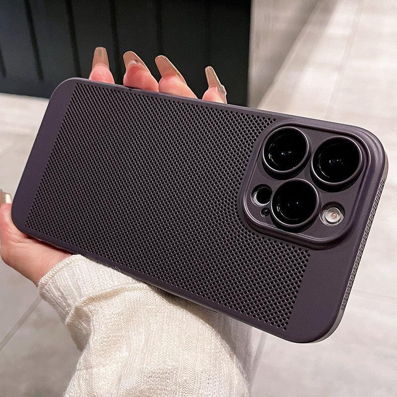 Ultra-thin Breathable With Lens Protector iPhone Case - Viexta