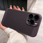 Ultra-thin Breathable With Lens Protector iPhone Case