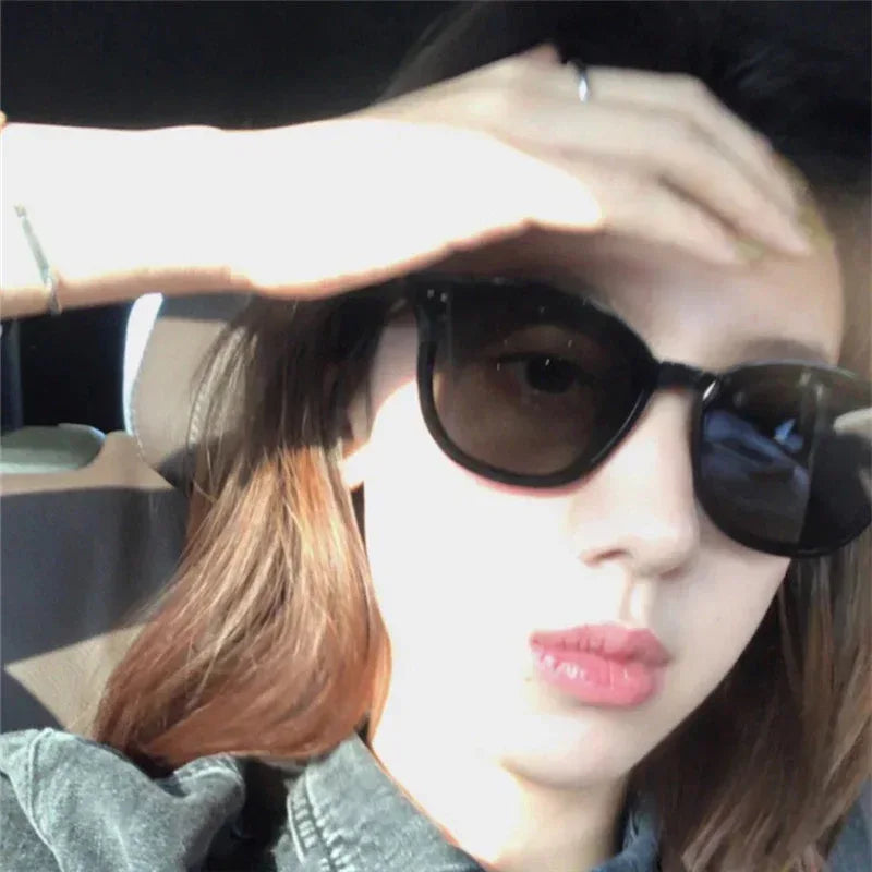 Personalized Vintage Round Frame Sunglasses - Viexta