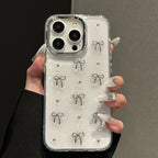 Epoxy Pearl Bow iPhone Case - Viexta