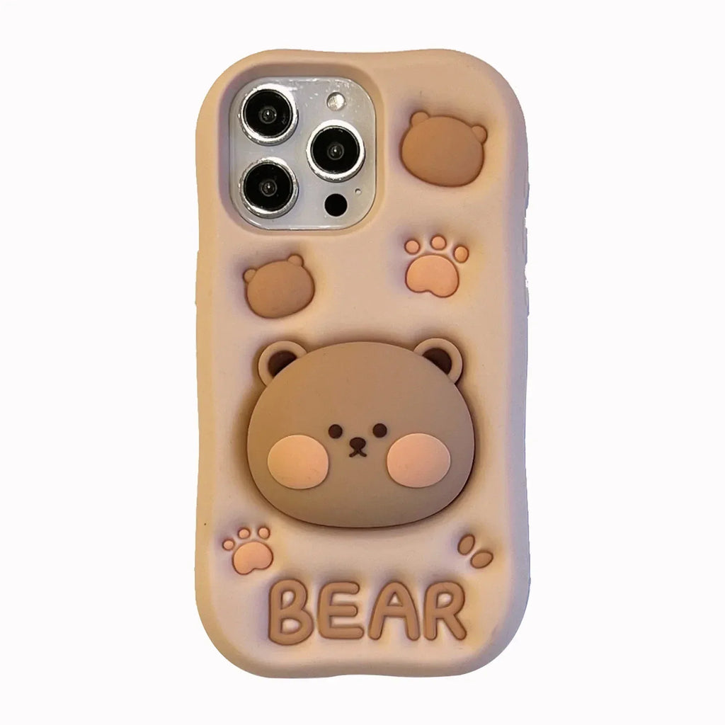 Silicone Bear iPhone Case - Viexta