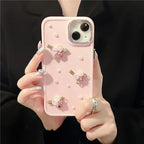 three-dimensional-pearl-small-flower-iphone-case - Viexta