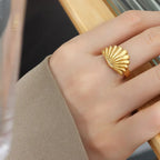 ocean-shell-scallop-ring - Viexta