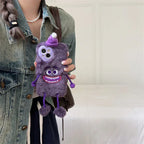 Cute Purple Plush iPhone Case - Viexta