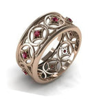 Luxury Domineering Diamond Micro Inlaid Zircon Ring - Viexta