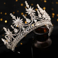 Princess Diamond Crown Crystal Headband - Viexta