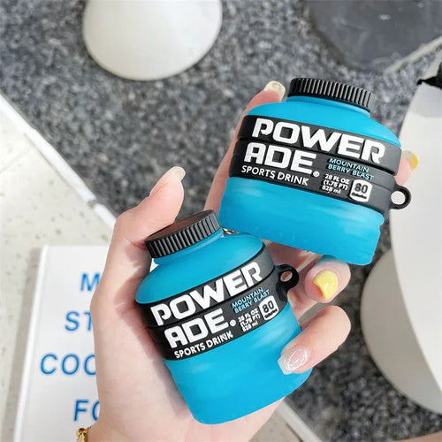 Blue Sports Drink Airpods Pro Protective Case - Viexta