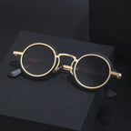mens-fashion-uv-protection-round-rim-sunglasses - Viexta