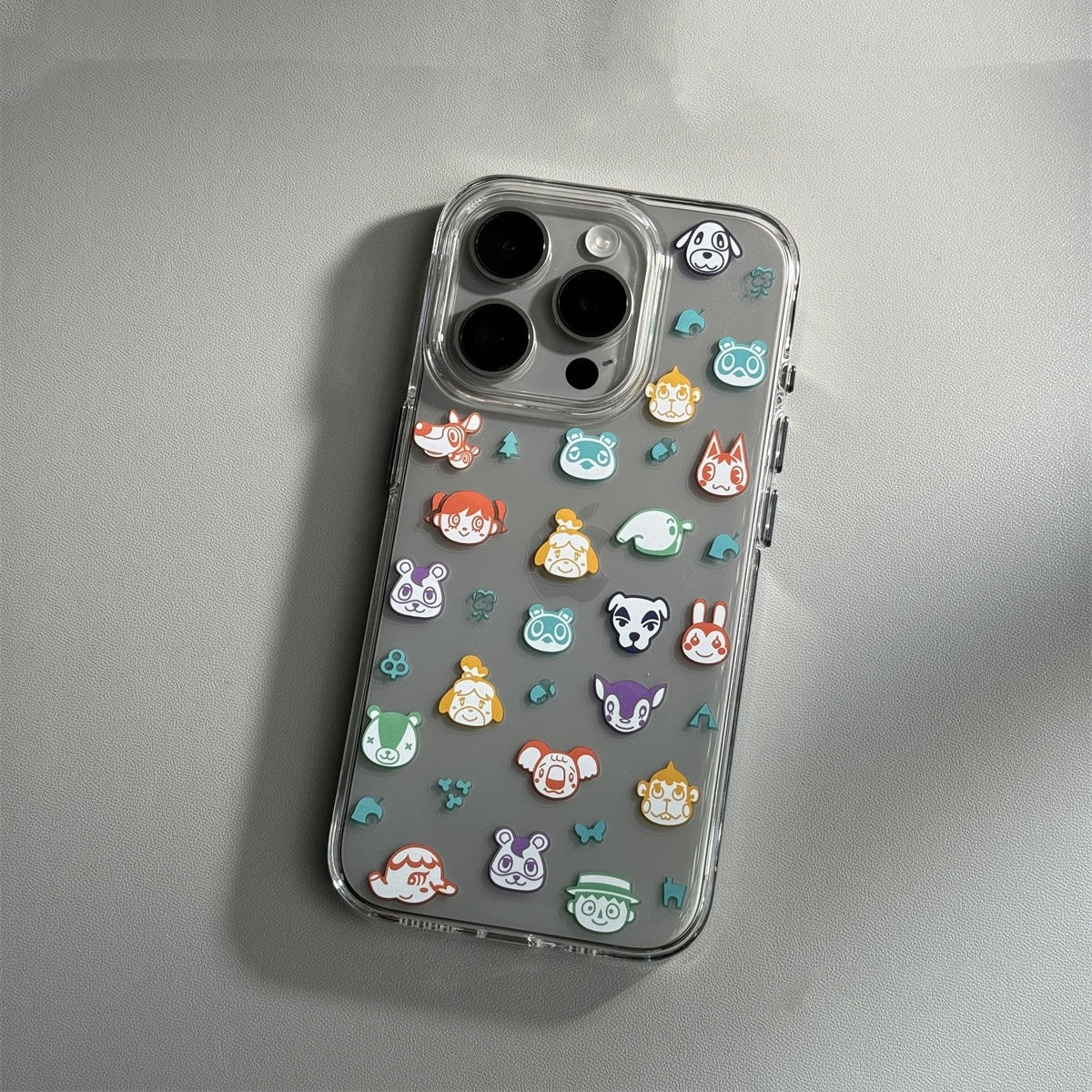 Cartoon Transparent iPhone Case