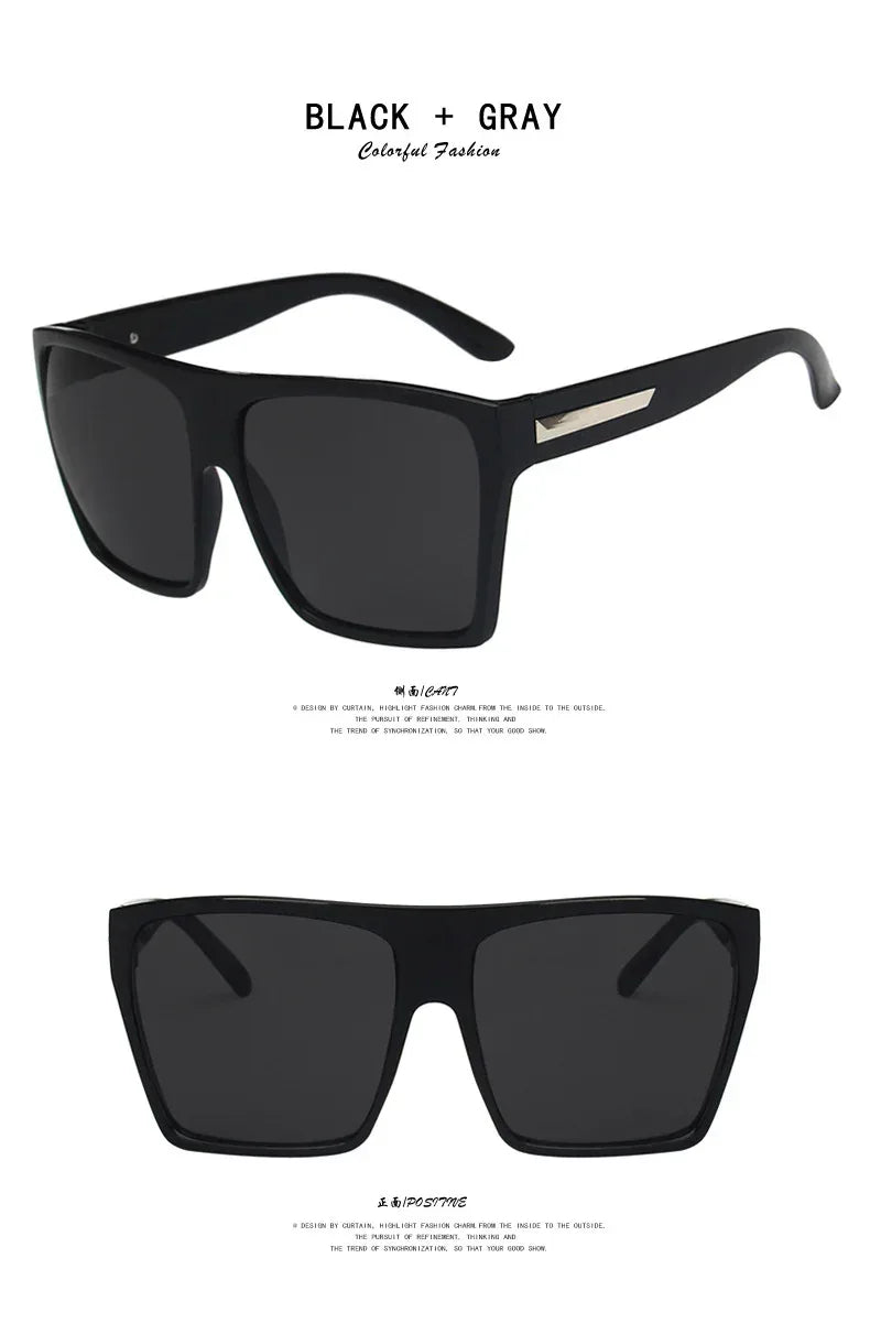 large-rim-sunglasses-personalized-sunglasses - Viexta