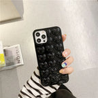 Peach Heart Silicone Lanyard Phone Case for IPhone - Viexta