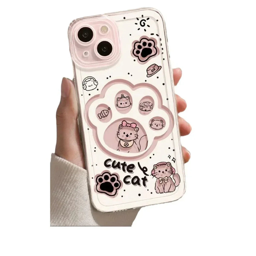 Cute Claw Transparent iPhone Case - Viexta