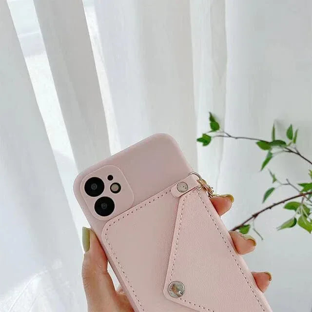 card-bag-simple-portable-wallet-protector-iphone-case - Viexta